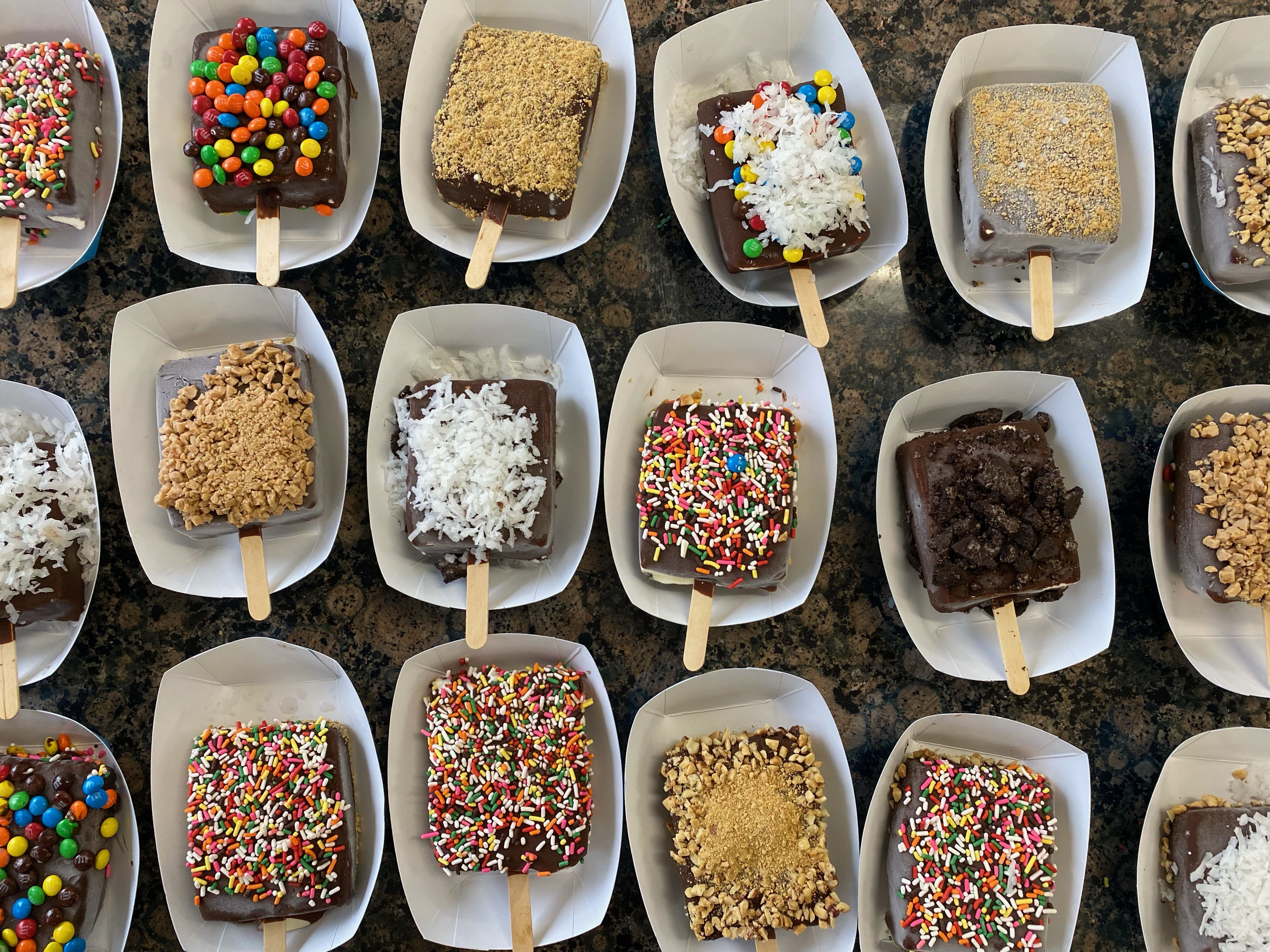 Ice Cream Dip Assorted — The Cappuccino Express Events & Setups