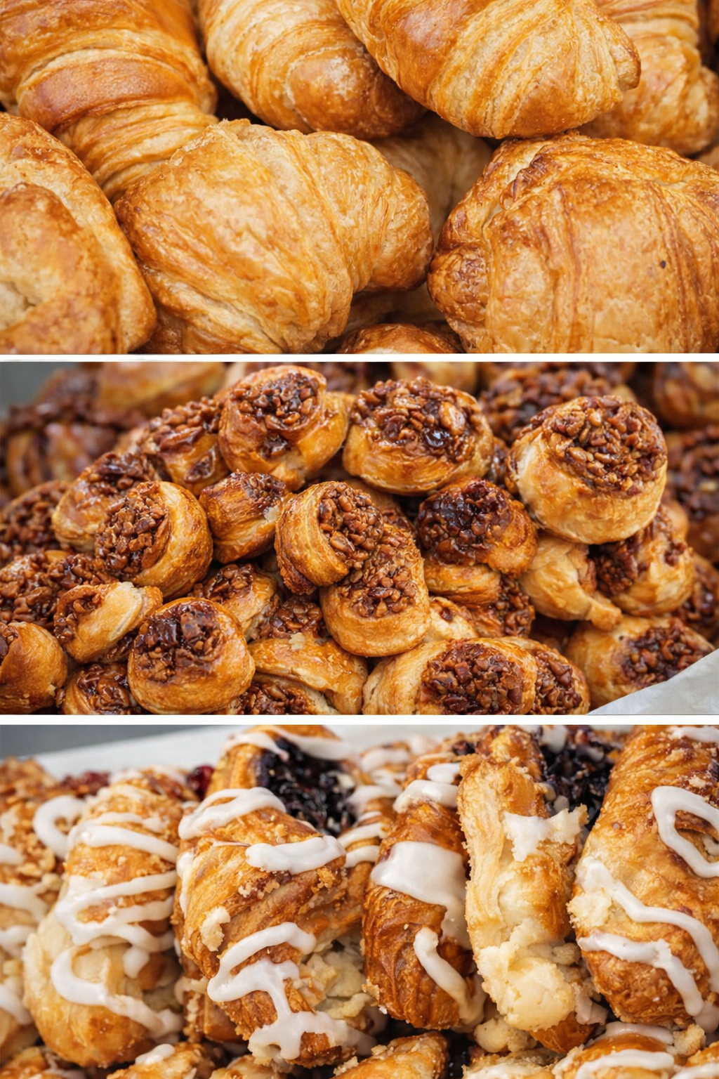 Pastry Collage — The Cappuccino Express Pastries & Baked Goods