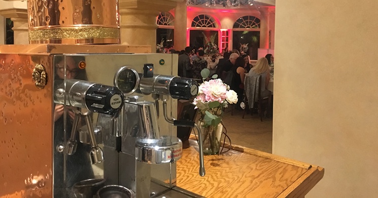 Ventura County and Santa Barbara Mobile Cappuccino/Espresso Catering and Coffee Carts for Weddings